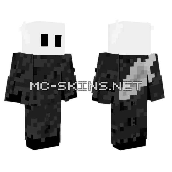 The Knight Minecraft skin, front and back