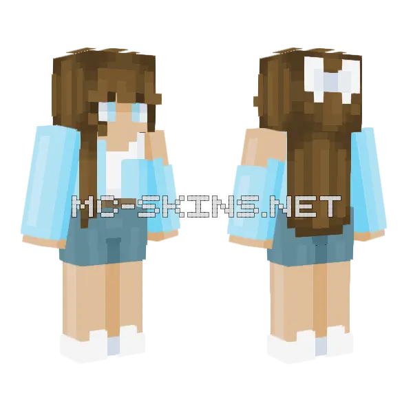The Last Day Of Summer Minecraft skin, front and back