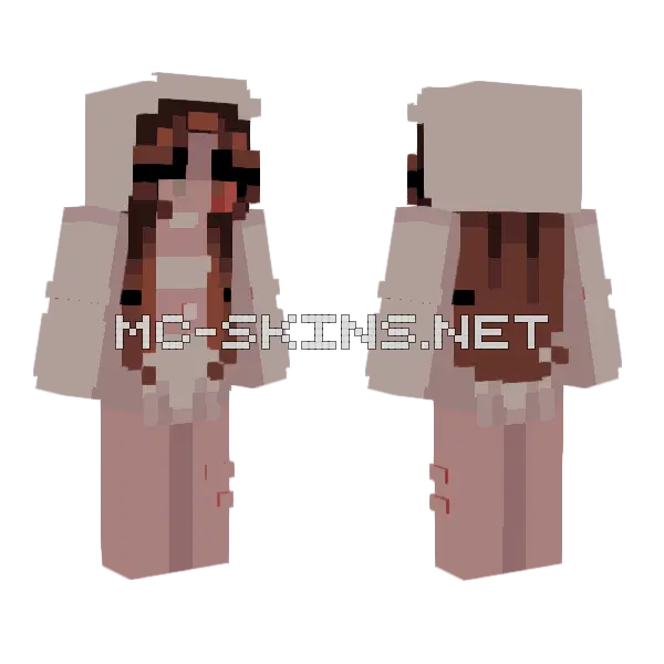 The Patient Minecraft skin, front and back