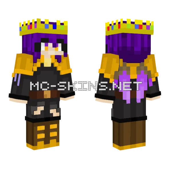 The Pawn 2 Minecraft skin, front and back