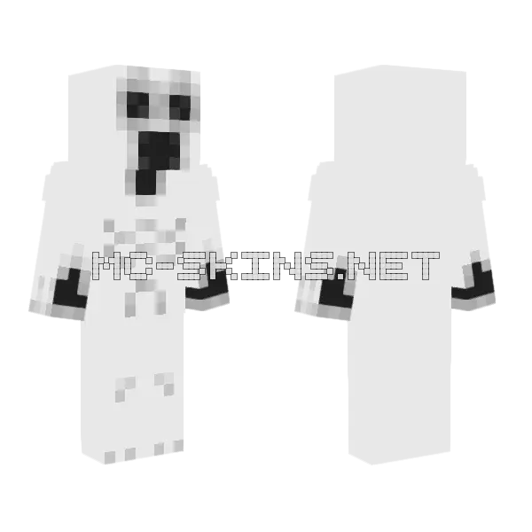 The Rake Minecraft skin, front and back