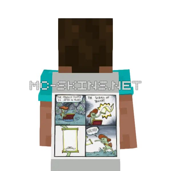 The Scroll Of Truth cape, outside and lining