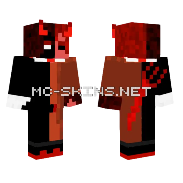 The Soul Minecraft skin, front and back