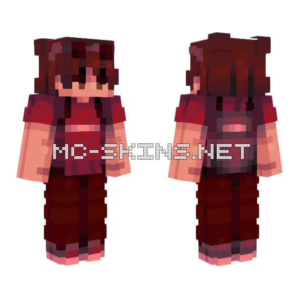 The Venture SF 19 Minecraft skin, front and back