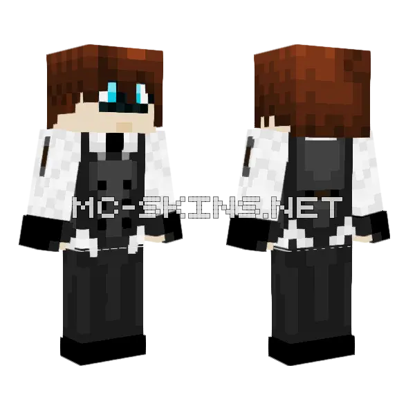 Thelyanrod Butler Minecraft skin, front and back