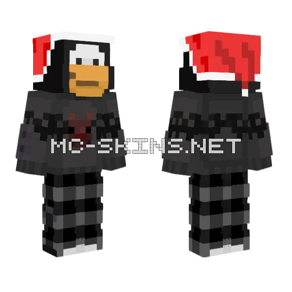 Theris Minecraft skin, front and back