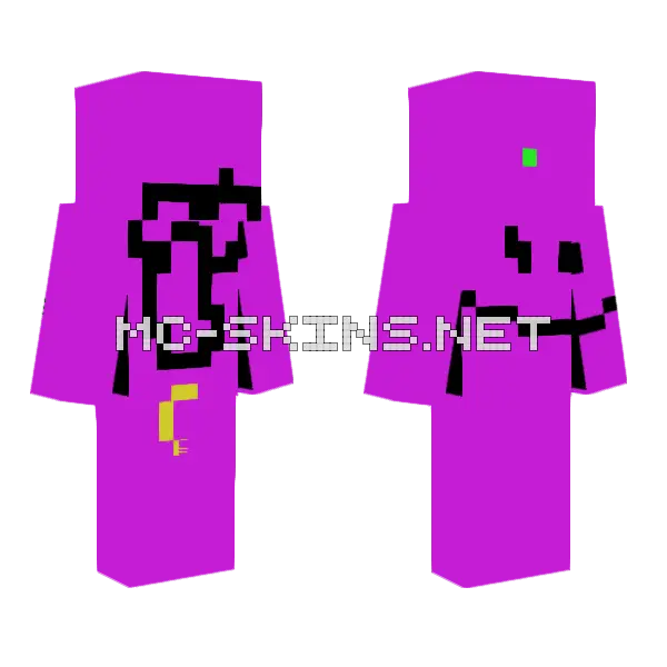 These Memes Bro Minecraft skin, front and back