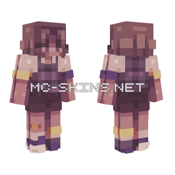 They Minecraft skin, front and back