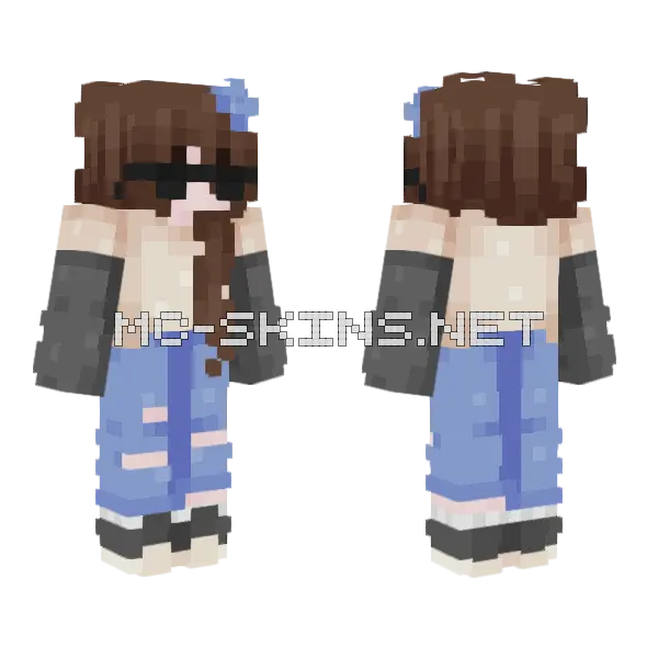 Thimk Fs Minecraft skin, front and back