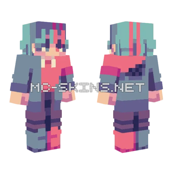 Thirty Six Sfa Minecraft skin, front and back