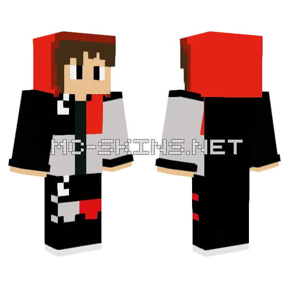 This Is Him Made By Him Minecraft skin, front and back