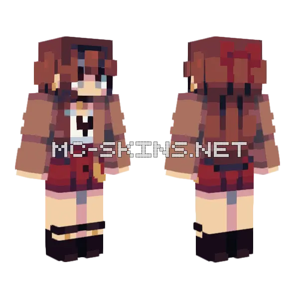 Thorn Te Reupload Minecraft skin, front and back