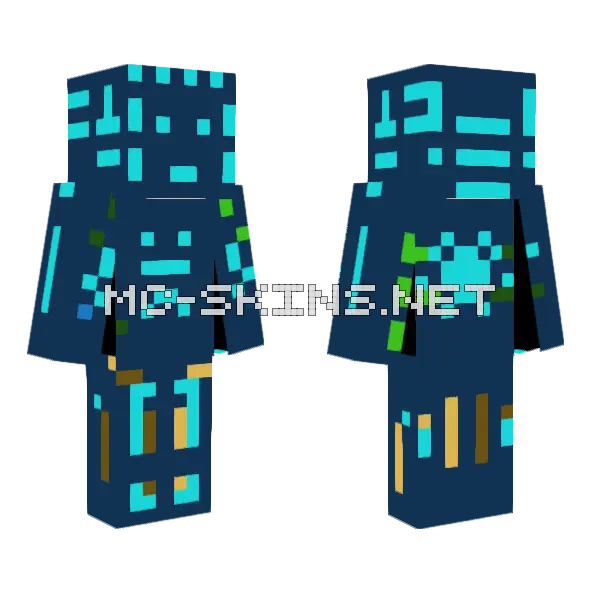 Thumb Skin Minecraft skin, front and back