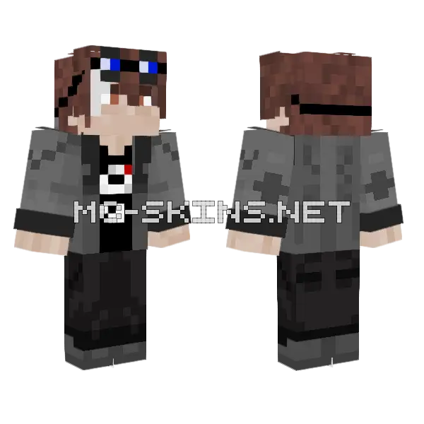 Tick Quicksilver Minecraft skin, front and back