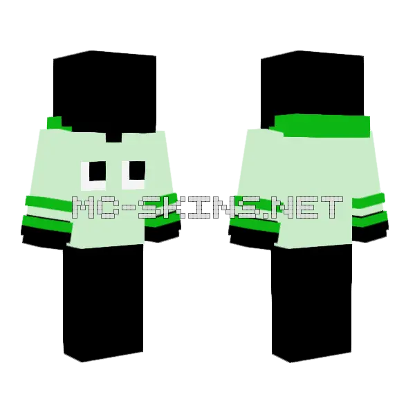 Tide Pod Hoodie Soul Crafters Minecraft skin, front and back