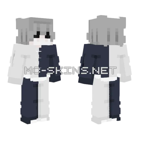 Tied Up Edit Minecraft skin, front and back