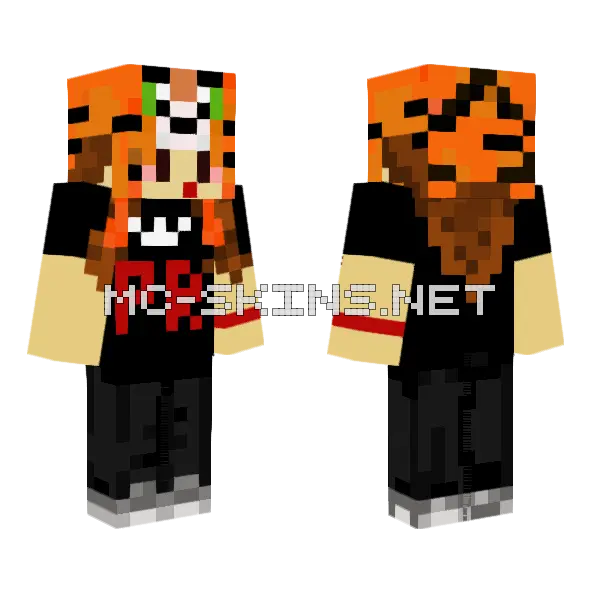 Tiger Warrior, front and back