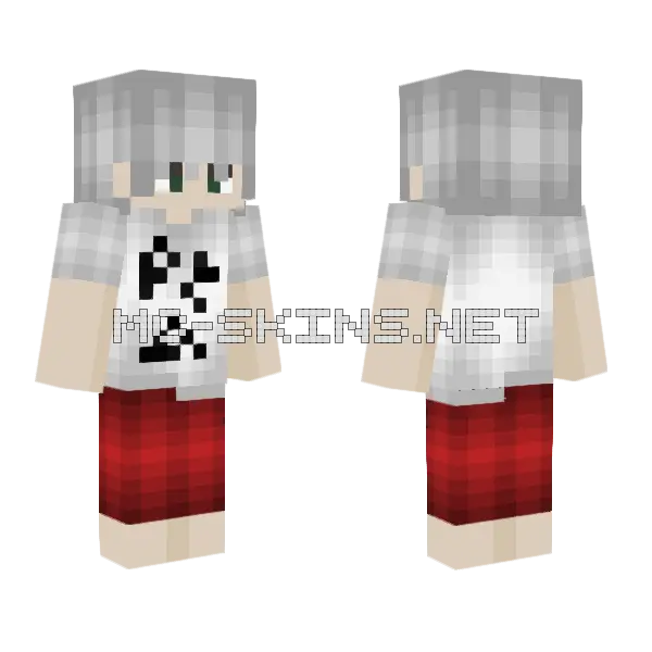 Till Alien Stage Minecraft skin, front and back