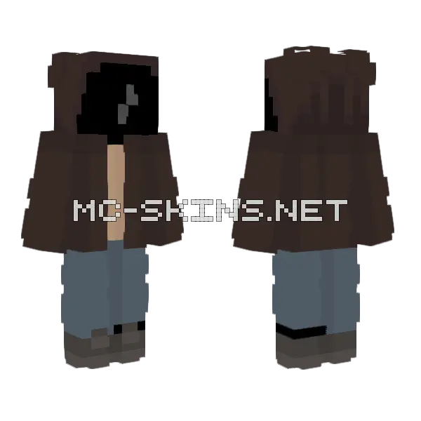 Time Ob Time Steve Minecraft skin, front and back