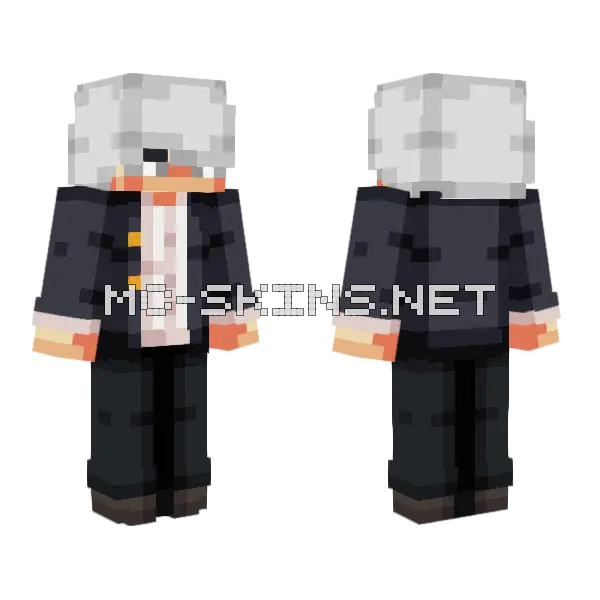 Time To Make History Minecraft skin, front and back