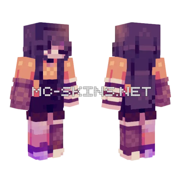 Time Zones RM Minecraft skin, front and back