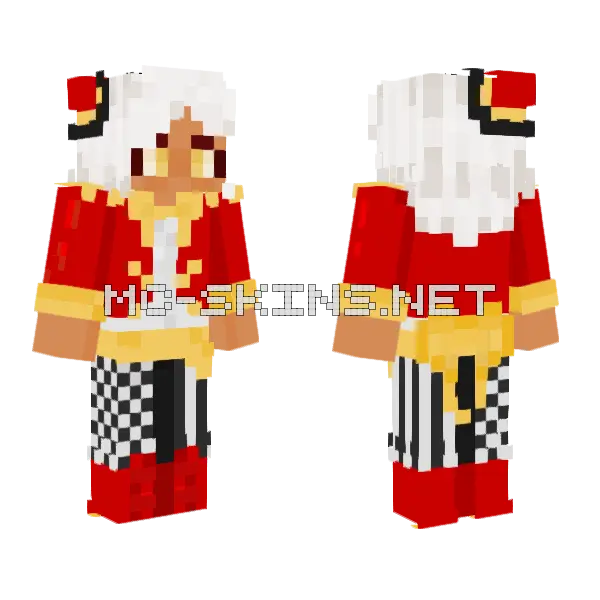 Timeskip Edits Minecraft skin, front and back