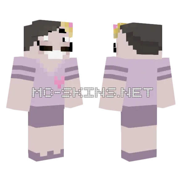 Tink Minecraft skin, front and back