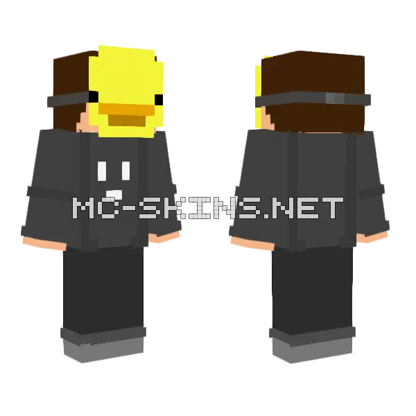 Tiopatinhasbahlol Really Fixed Minecraft skin, front and back