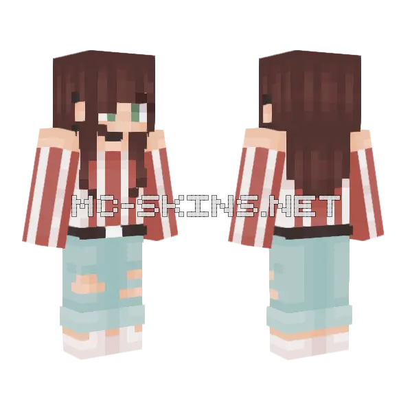 Tipsys 2 Friends Skin Minecraft skin, front and back