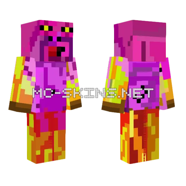 Titan Pig Minecraft skin, front and back