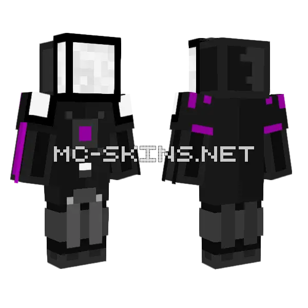 Titan TV Man Skibidi Toilet Minecraft skin, front and back