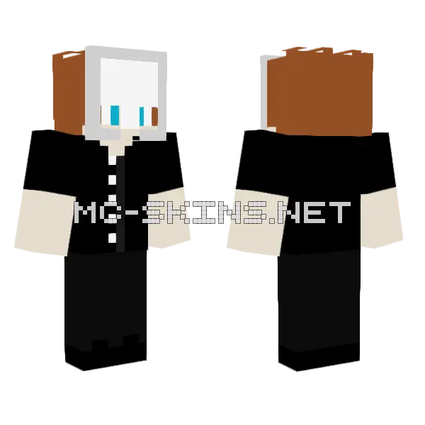 Tittiulant Of Tommy Minecraft skin, front and back