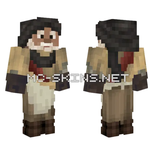 Tiy Iue6 Udt Minecraft skin, front and back