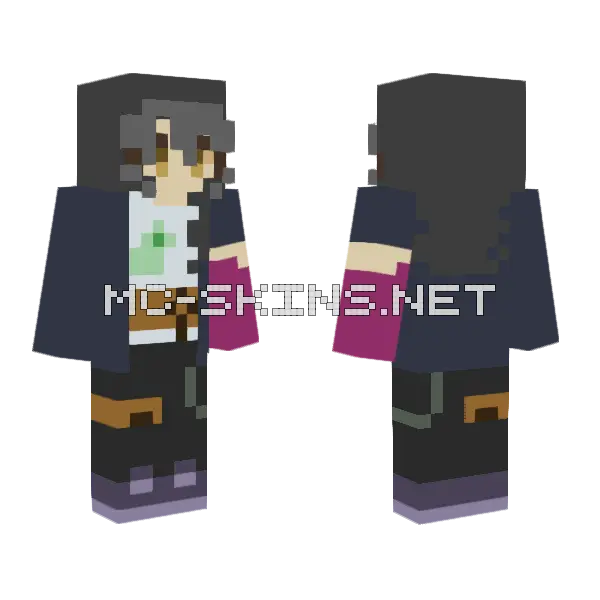 To Make Amends Before Minecraft skin, front and back