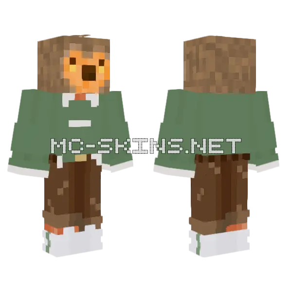 Toadpolliwog Skin Minecraft skin, front and back