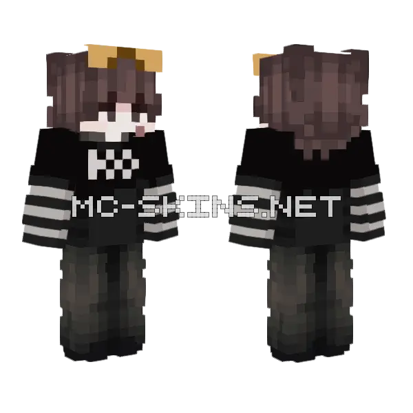 Tob Minecraft skin, front and back