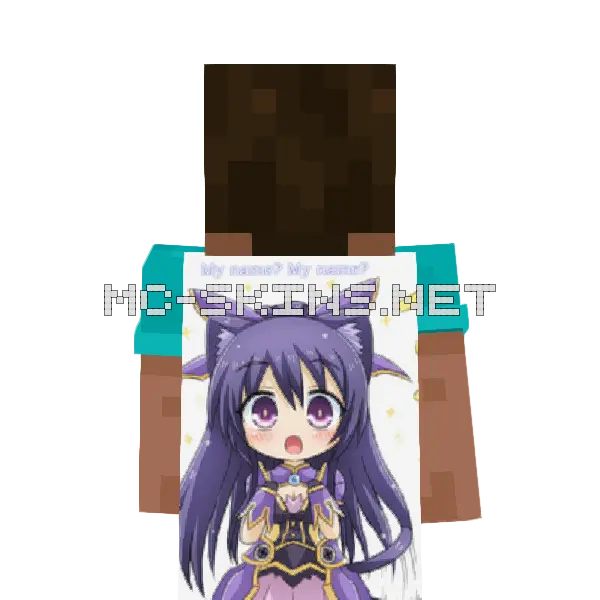 Tohka Armor cape, outside and lining