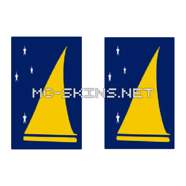 Tokelau Flag cape, outside and lining