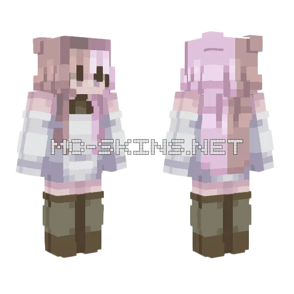 Toll House Chocolate Sfa11 Minecraft skin, front and back