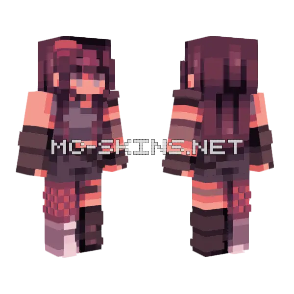 Tomb Raider Rce Minecraft skin, front and back