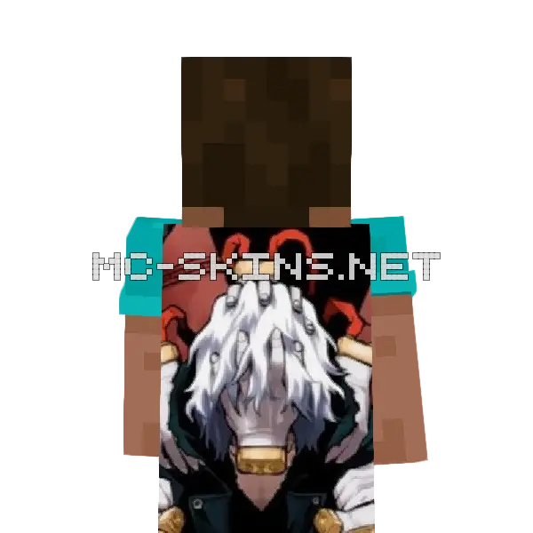 Tomura Shigaraki cape, outside and lining