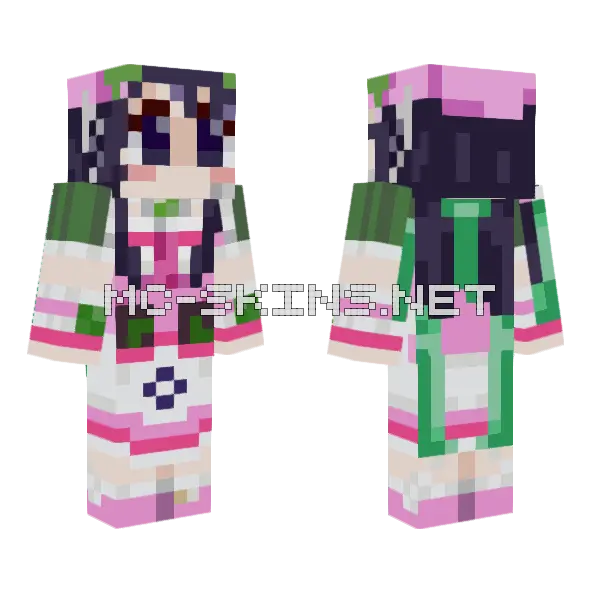 Tone Rion Minecraft skin, front and back