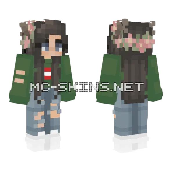 Tonya Minecraft skin, front and back