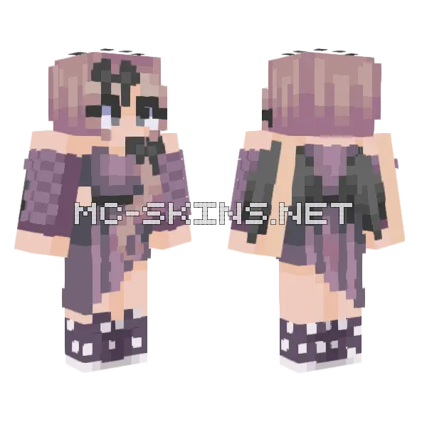 Too Bad So Sad Minecraft skin, front and back
