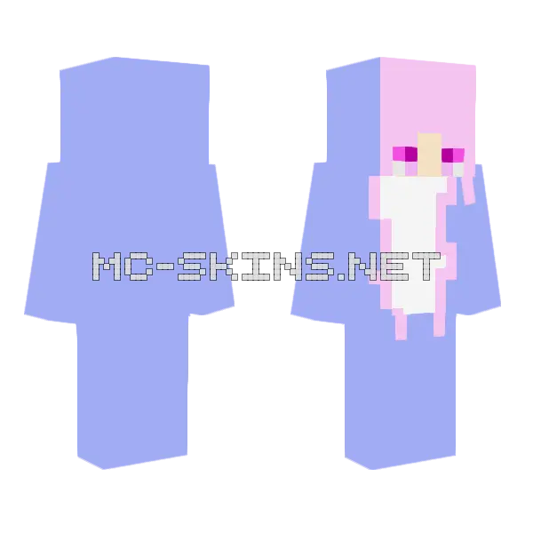 Tora From Mongo Minecraft skin, front and back