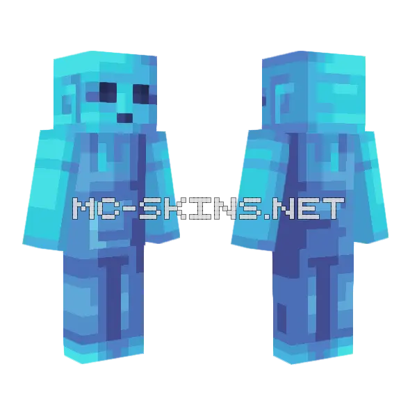 Totem Of Undrowning Slim Minecraft skin, front and back