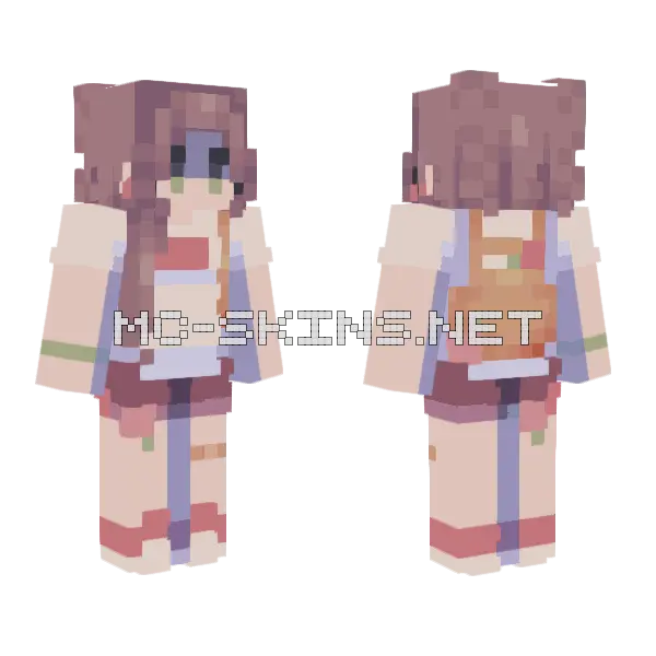 Tourney Entry R1 Minecraft skin, front and back
