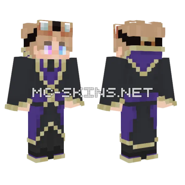 Tpt Minecraft skin, front and back