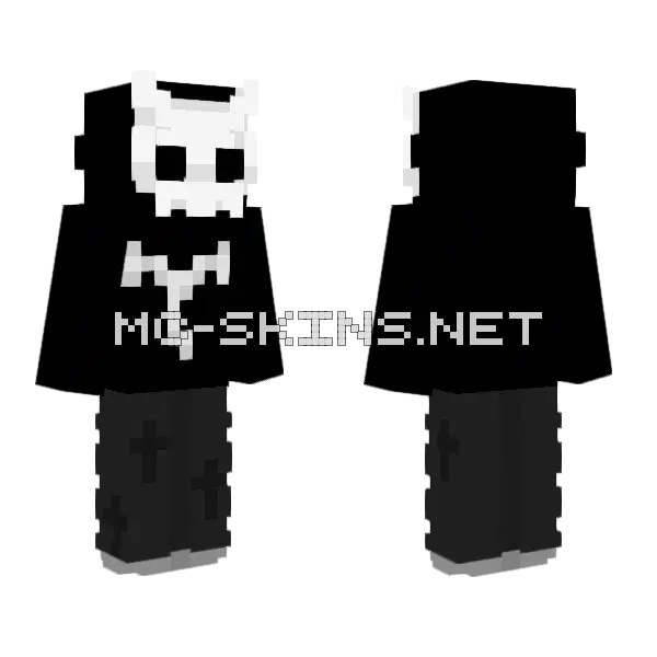 Tr3xo Minecraft skin, front and back