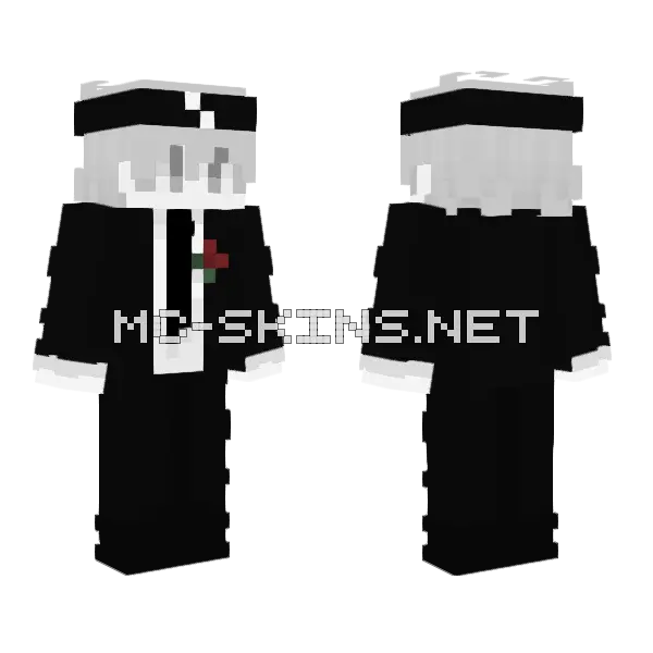 Trajecoquita Skin Minecraft skin, front and back